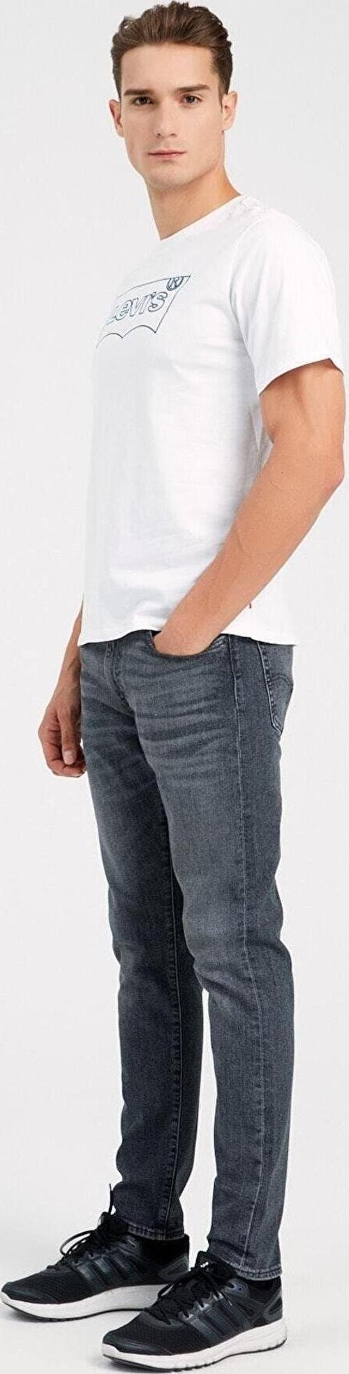 Erkek Gri 512 Slim Taper Jeans Pantolon - 28833-0780