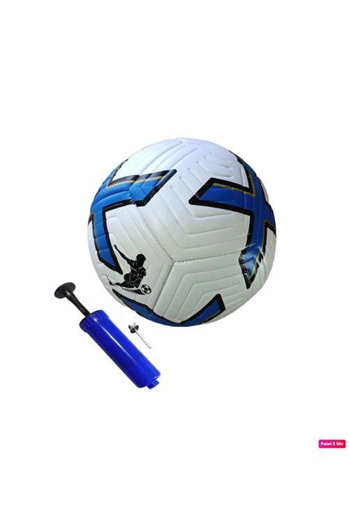 Bsf-022 4 Astar 400 Gr Futbol Topu Pompa Hediyeli Sert Zemin Halı Saha Futbol Topu Hibrit