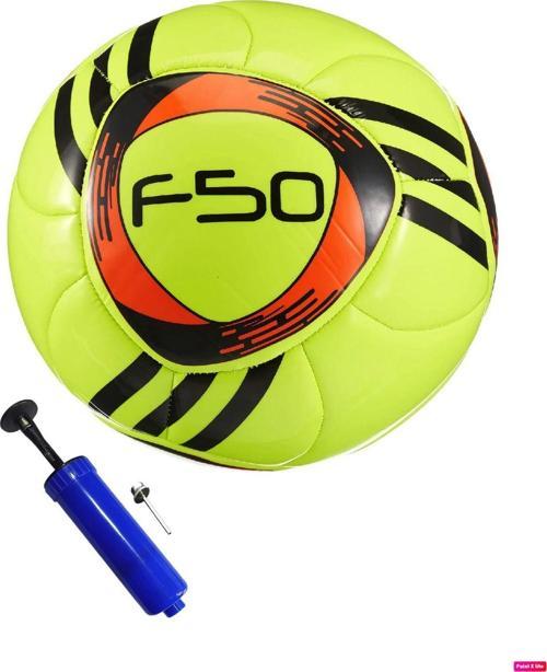 F-50 Makina Dikişli Soft-Touch No 5 Şampiyonlar Ligi Futbol Topu 348 Gr + Top Pompası