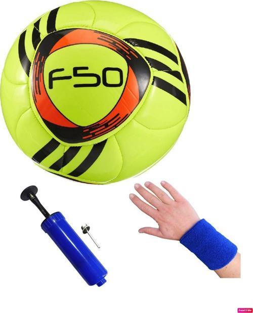 F-50 Makina Dikişli Soft-Touch No 5 Şampiyonlar Ligi Futbol Topu 348 Gr + Pompa + Bileklik