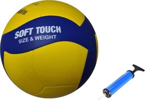 Vl 500 Voleybol Topu Soft Yapıştırma Poliüretan 3 Astar Deri Pompa Hediye -87821