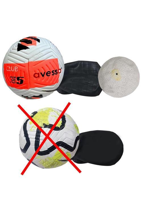4 Astar Pu+Pvc Materyal Soft Yumuşak Deri 435 Gram İp Sargı Korumalı Şambrel Futbol Topu No:5