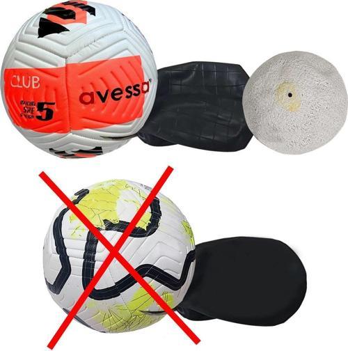4 Astar Pu+Pvc Materyal Soft Yumuşak Deri 435 Gram İp Sargı Korumalı Şambrel Futbol Topu No:5
