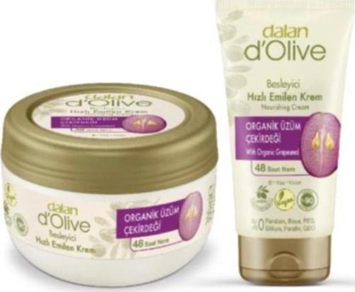 D'Olive Krem 300ml+60ml Üzüm Çekirdeği