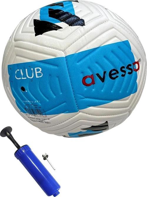 Futbol Topu Bsf-018 No.5 Mavi Ve El Pompası