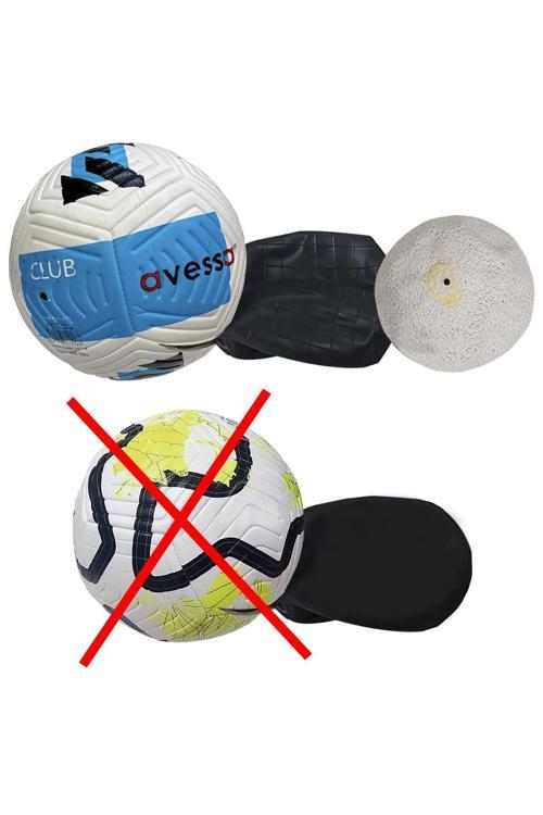 4 Astar Pu+Pvc Materyal Soft Yumuşak Deri 435 Gram İp Sargı Korumalı Şambrel Futbol Topu No:5