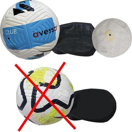 4 Astar Pu+Pvc Materyal Soft Yumuşak Deri 435 Gram İp Sargı Korumalı Şambrel Futbol Topu No:5