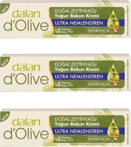D'Olive Yoğun Bakım Kremi 20Ml 3'Lü Set