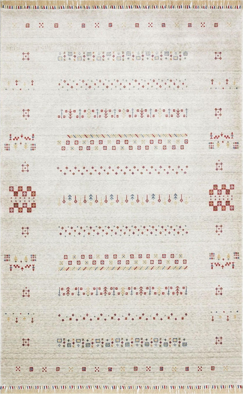 Nepal ZR 06 Bambu Viskon Uşak Desenli Halı