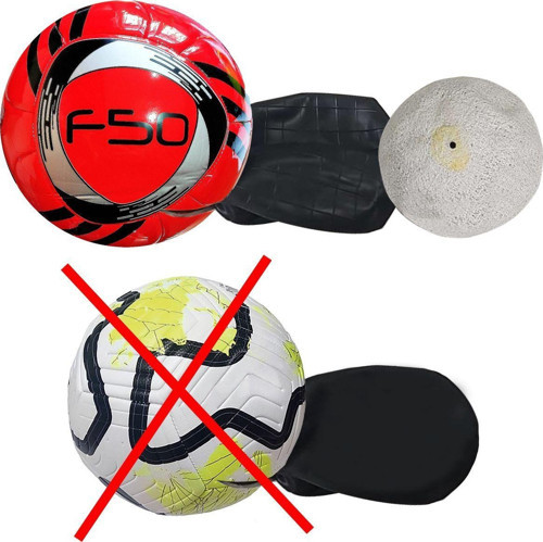 4 Astar Pu+Pvc Materyal Parlak Deri 350 Gram İp Sargı Korumalı Şambrel Futbol Topu No:5