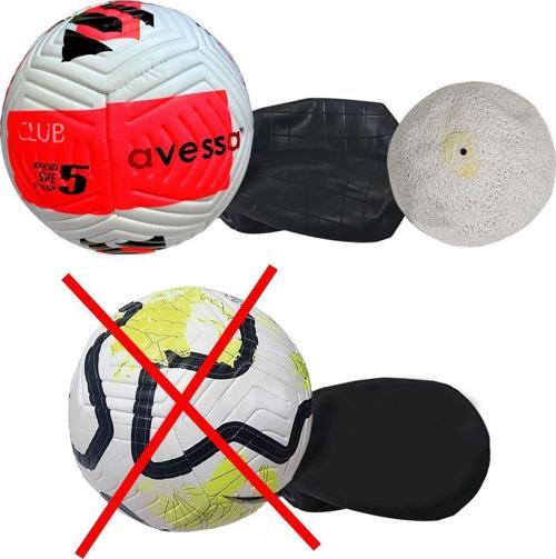 4 Astar Pu+Pvc Materyal Soft Yumuşak Deri 435 Gram İp Sargı Korumalı Şambrel Futbol Topu No:5