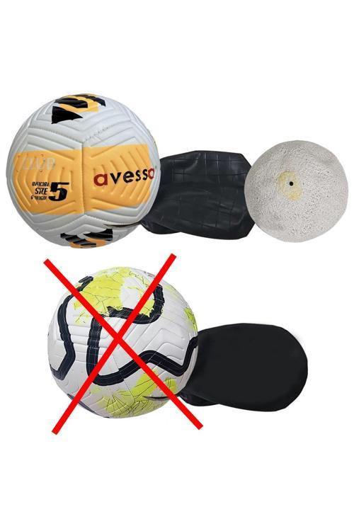 4 Astar Pu+Pvc Materyal Soft Yumuşak Deri 435 Gram İp Sargı Korumalı Şambrel Futbol Topu No:5