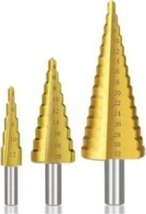 Zhltools Kademeli Matkap Ucu Sac Delme Panç Seti
