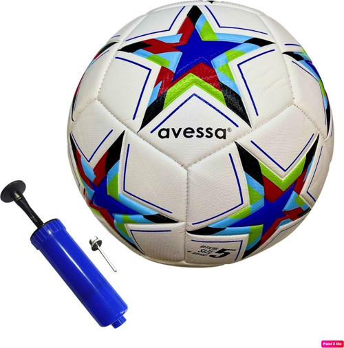 Ft-800 Futbol Topu 4 Astarlı Sert Zemin Halı Saha Topu Maç Topu 420 Gr + Top Pompası