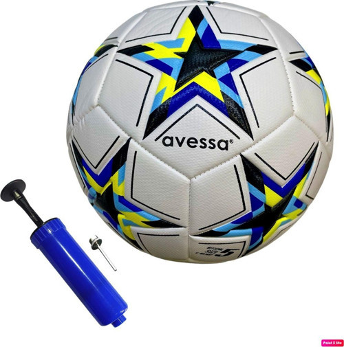 Ft-800 Futbol Topu 4 Astarlı Sert Zemin Halı Saha Topu Maç Topu 420 Gr + Top Pompası