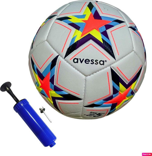 Ft-800 Futbol Topu 4 Astarlı Sert Zemin Halı Saha Topu Maç Topu 420 Gr + Top Pompası