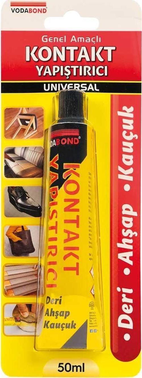 Genel Amaçlı Kontak Yapıştırıcı - Deri Ahşap Kauçuk - 50 ml.