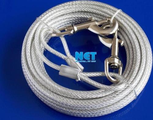 Köpek Bahçe Bağlama Zinciri 9 Metre 4 mm Tel Kalınlığı