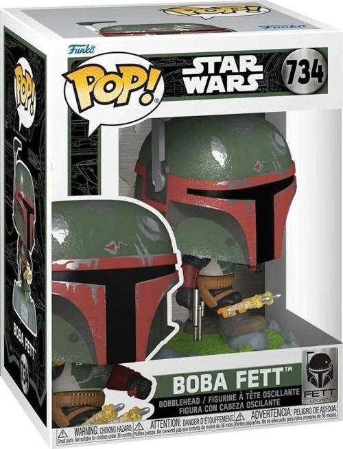 Pop Star Wars: Roketli Boba Fett Figürü