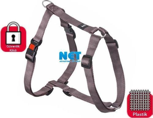 Kilitli Göğüs Tasma L 65-100CM Gri