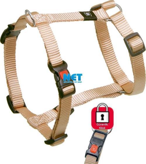 Kilitli Göğüs Tasması S 35-50Cm K.Rengi