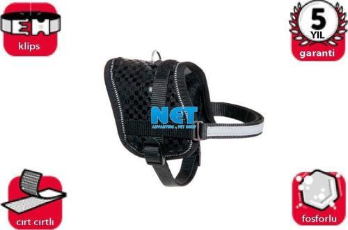 Reflektörlü Göğüs Tasması XS 26-35CM Siyah