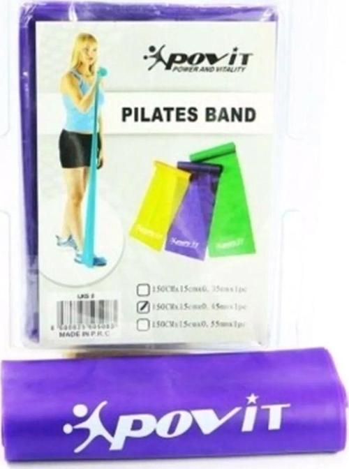 Mor Orta Sert Pilates Bandı