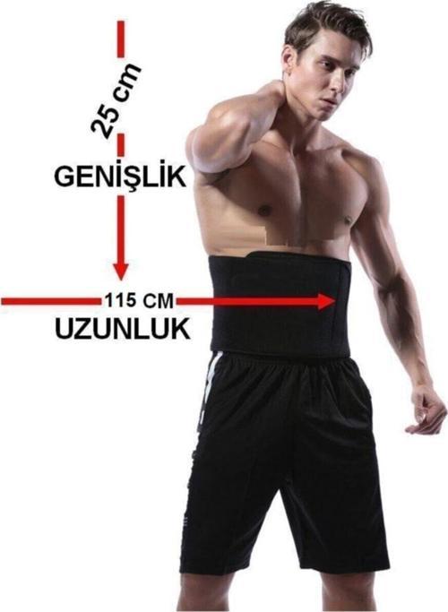 Termal Sauna Kemer Bel Korsesi Sporcu Kemeri Neopren Terleme Kemeri