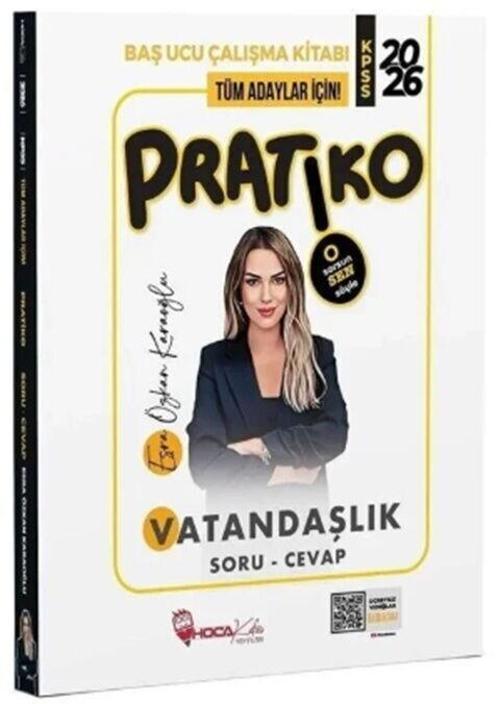 2026 KPSS Vatandaşlık Pratiko Soru Cevap Çalışma Kitabı Hoca Kafası