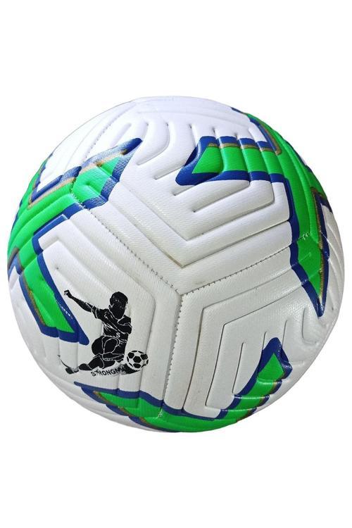 Futbol Topu No 5 Beyaz Yeşil Bsf-022