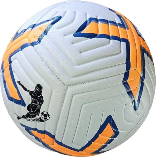 Futbol Topu No 5 Beyaz Turuncu Bsf-022