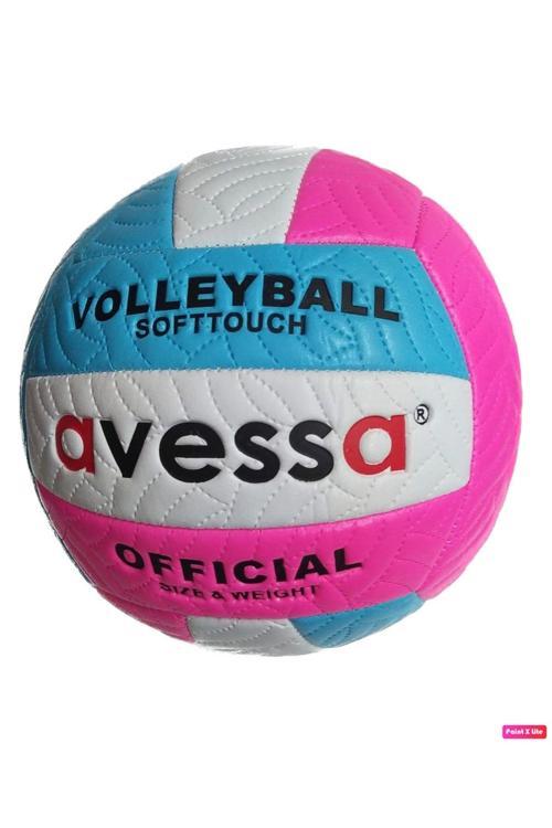 Vlm-700 Makina Dikişli Soft Touch 280 Gr Fosforlu Deri Voleybol Topu No:5