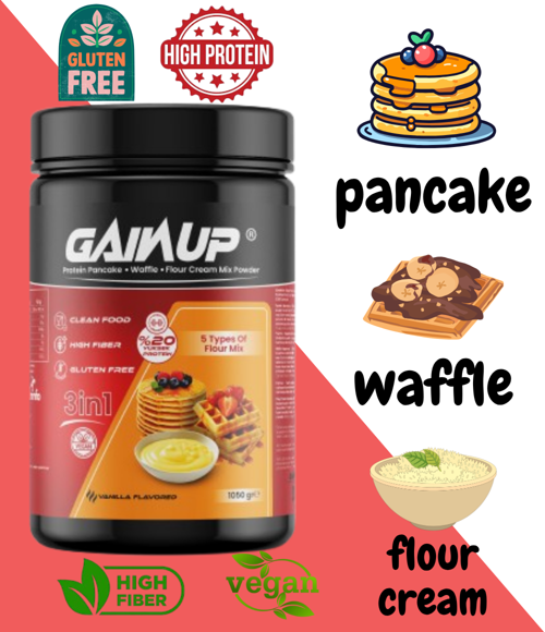 Pankek-Waffle-Flour Cream Mix Powder 1050gr