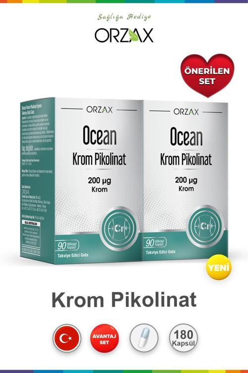 Krom Pikolinat 200 Mcg 90 Kapsül 2 Adet