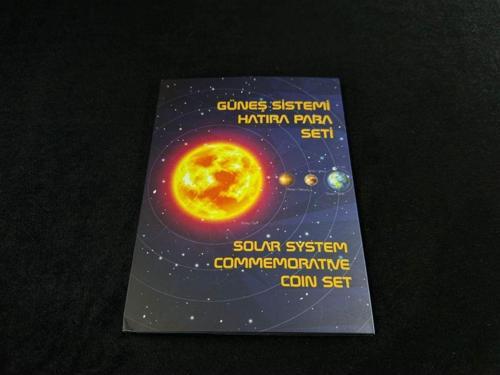 2022 Yılı Özel Basım Darphane Özel Albümünde Güneş Sistemi Hatıra Para Seti