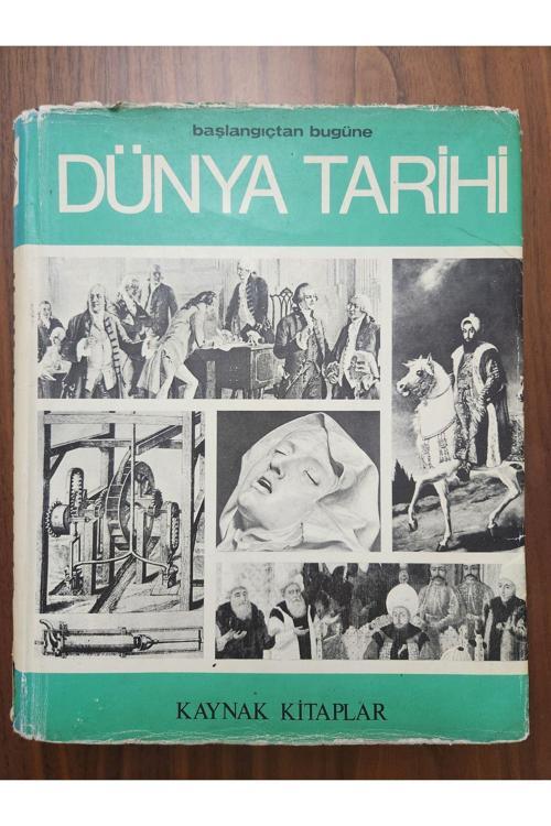 Dünya Tarihi Nezihe Araz 485 Sayfa. Cilt 2. 1974 Baskı Kalın Kapaklı Resimli Kitap