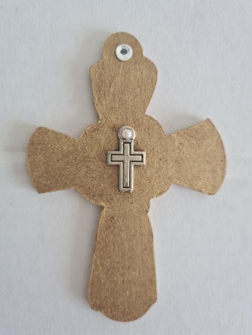 9 Cm Boyutunda Ahşap Ikona, Yeni Dönem Ürün, Ahşap Haç