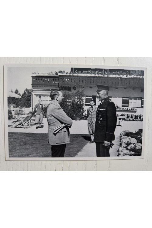 Almanya Reich Dönem Resim Foto?Raf. Orijinal Dönemine Ait Arkası Yazı