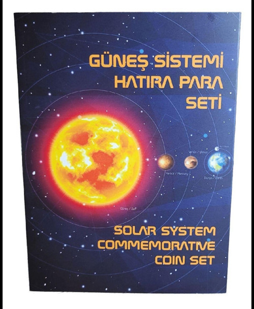 Güneş Sistemi Hatıra 1 Kuruş Seti