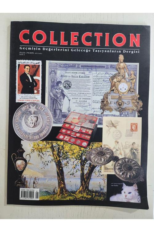 Koleksiyon Dergisi 1. Sayı 2000 Yılı. Tertemiz Durum