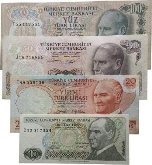 6. 7. Emisyon Koleksiyon Kağıt Para Koleksiyon Başlangıç Setleri Antika Para Eski Para
