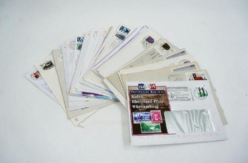 25 Adet Postadan Geçmiş Pullu Zarflar. Tamamı Postadan Geçmiş Pullu Nadir Koleksiyonluk Zarflar