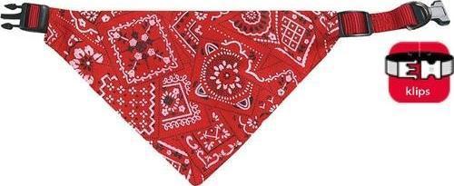 Bandanalı Tasma 35-50CM Kırmızı
