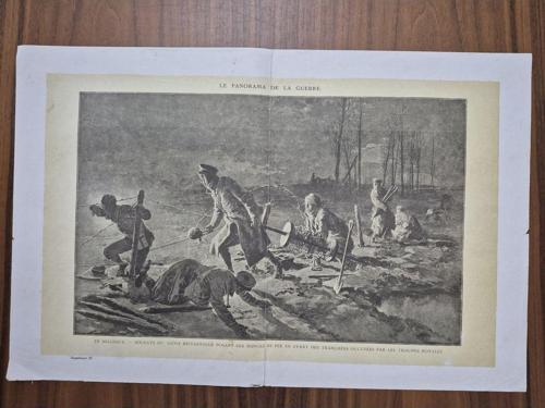 50X33 1.Dünya Savaşı Poster Dönem Ürünü. Orijinal Dönem
