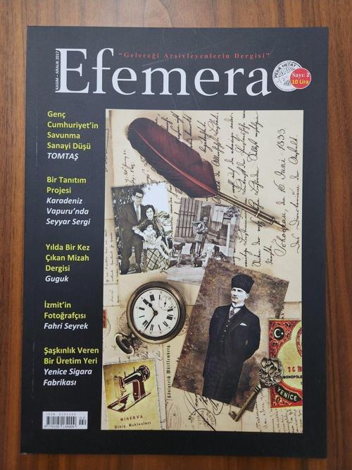 80 Sayfa Efemera Koleksiyon Dergisi. 2. Sayı Temiz
