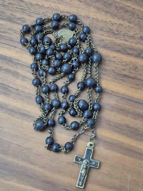 60Cm Papaz Tesbihi Orijinal Dönem. Nadir Kilise