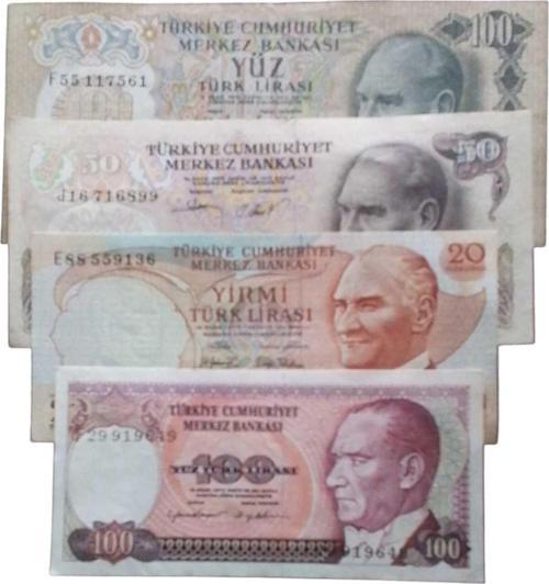 6. 7. Emisyon Koleksiyon Kağıt Para Koleksiyon Başlangıç Setleri Antika Para Eski Para