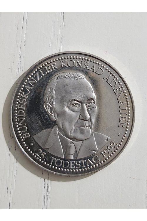 Almanya 1992 Hatıra Madalya. 4 Cm Boyutunda Tertemiz Durumda