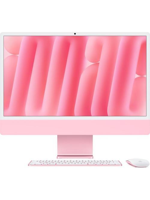 iMac M4 Pembe MWUG3TU/A 16 GB 256 GB SSD 24" 4.5K All in One PC (Apple Türkiye Garantili)