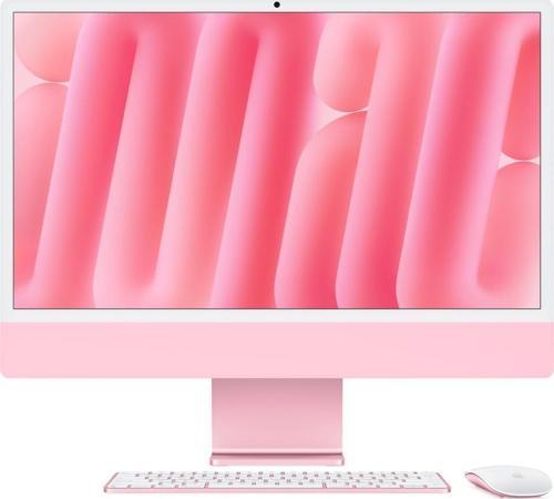iMac M4 Pembe MWUG3TU/A 16 GB 256 GB SSD 24" 4.5K All in One PC (Apple Türkiye Garantili)